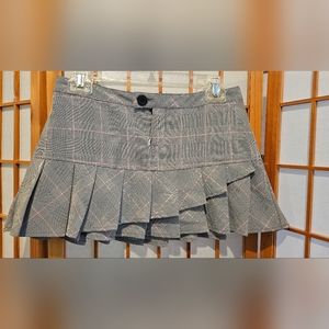 Plaid Mini Skirt